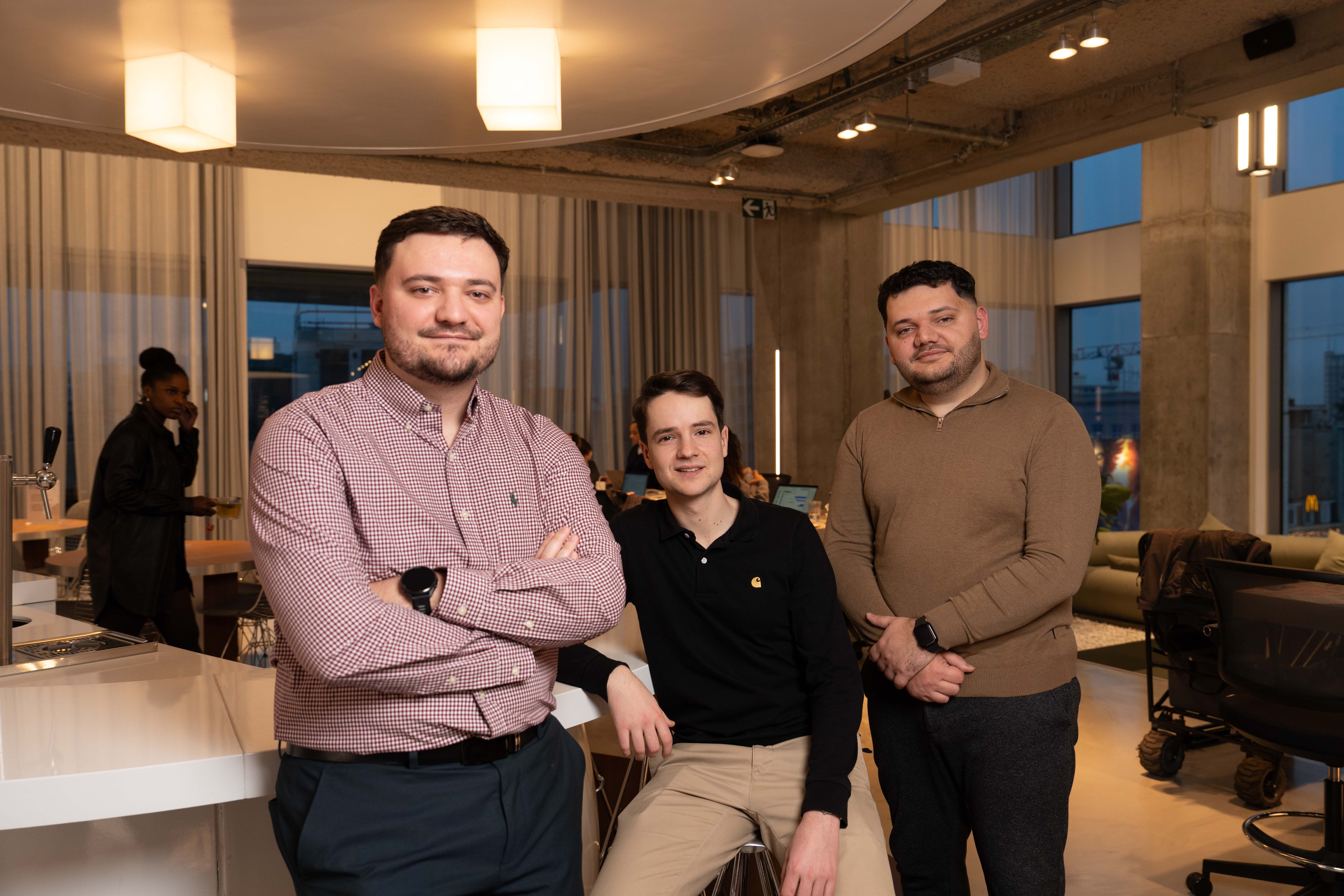 Drie collega's van Levalto